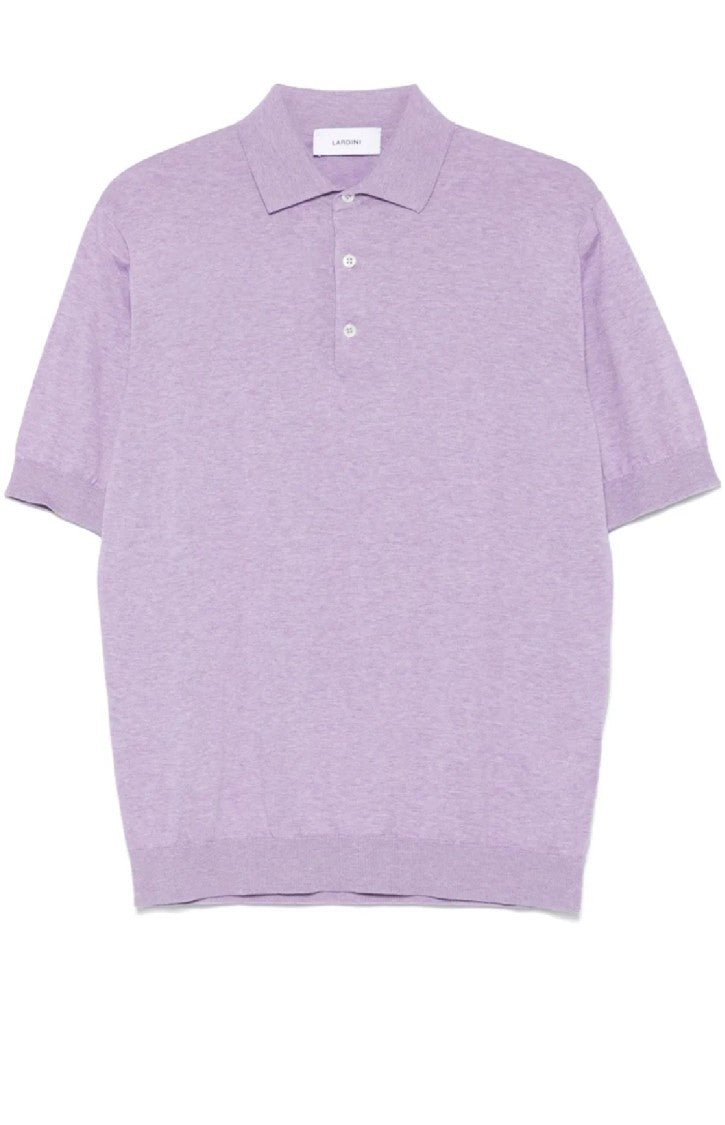 Lardini Short-Sleeved Polo With Classic Collar