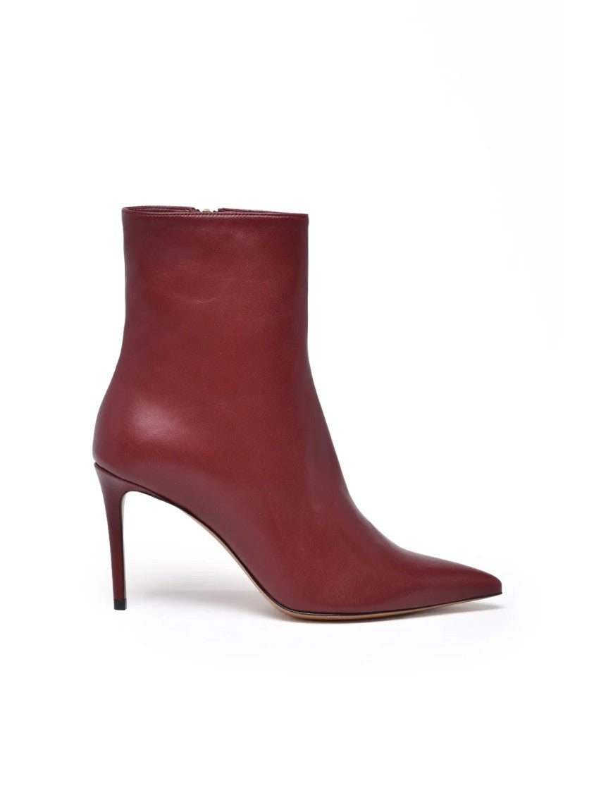 Castagna Red Leather Siviglia Boots