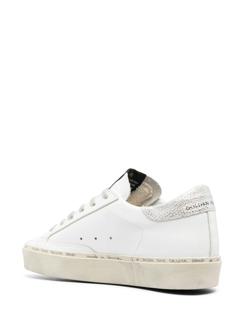 Golden Goose White Leather Sneakers