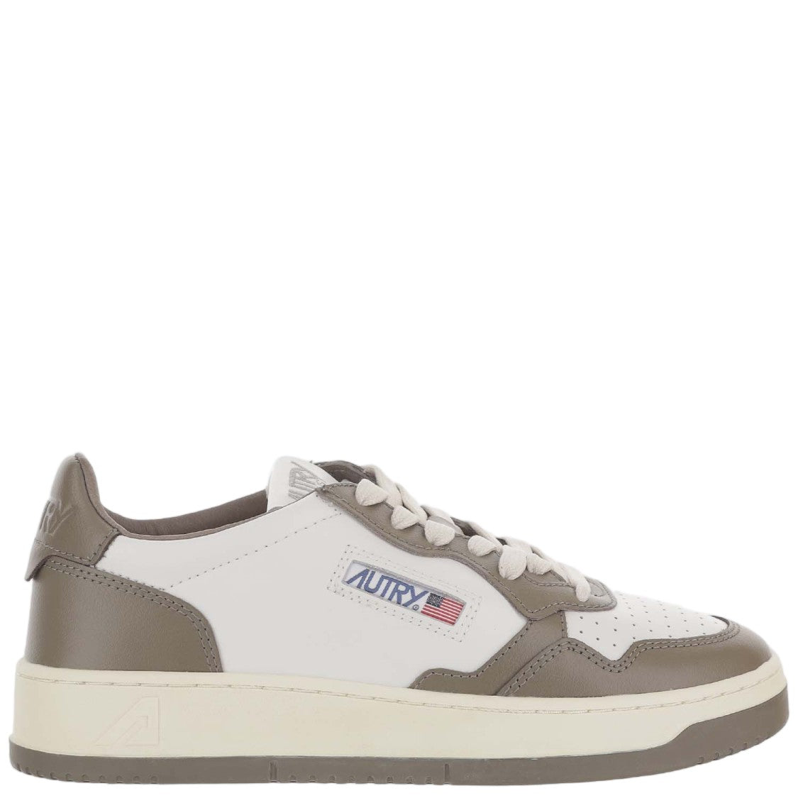 Autry Medalist Low Color-Block Leather Sneakers