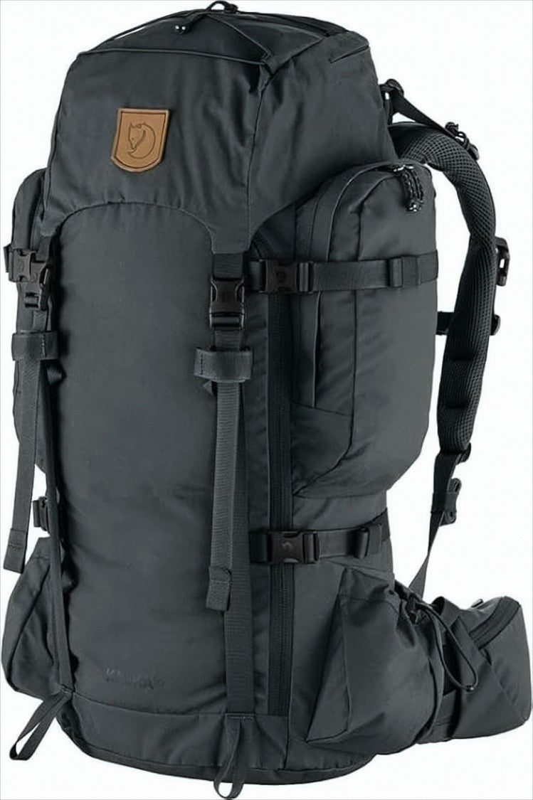 Fjallraven Kanken Large Structured Backpack With Multiple Compartments And Leather Patch Logo