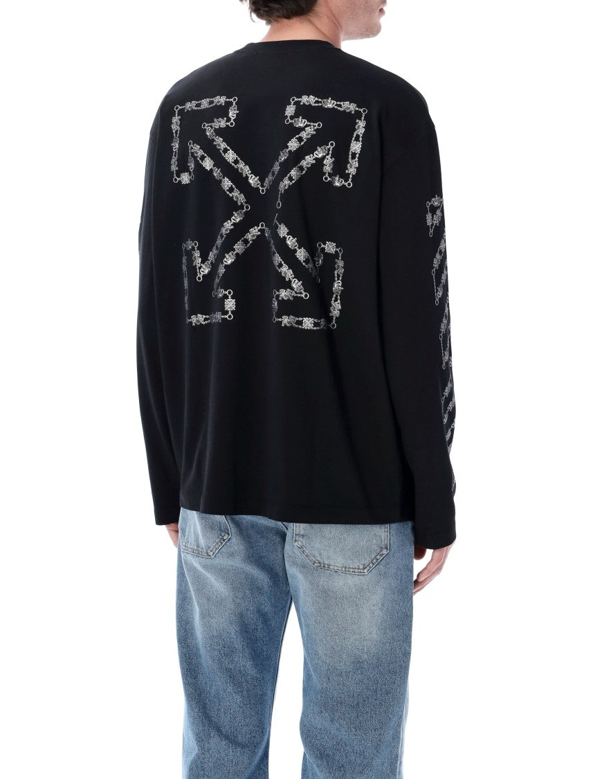 Off-White Chain Arrow Diag Skate T-Shirt