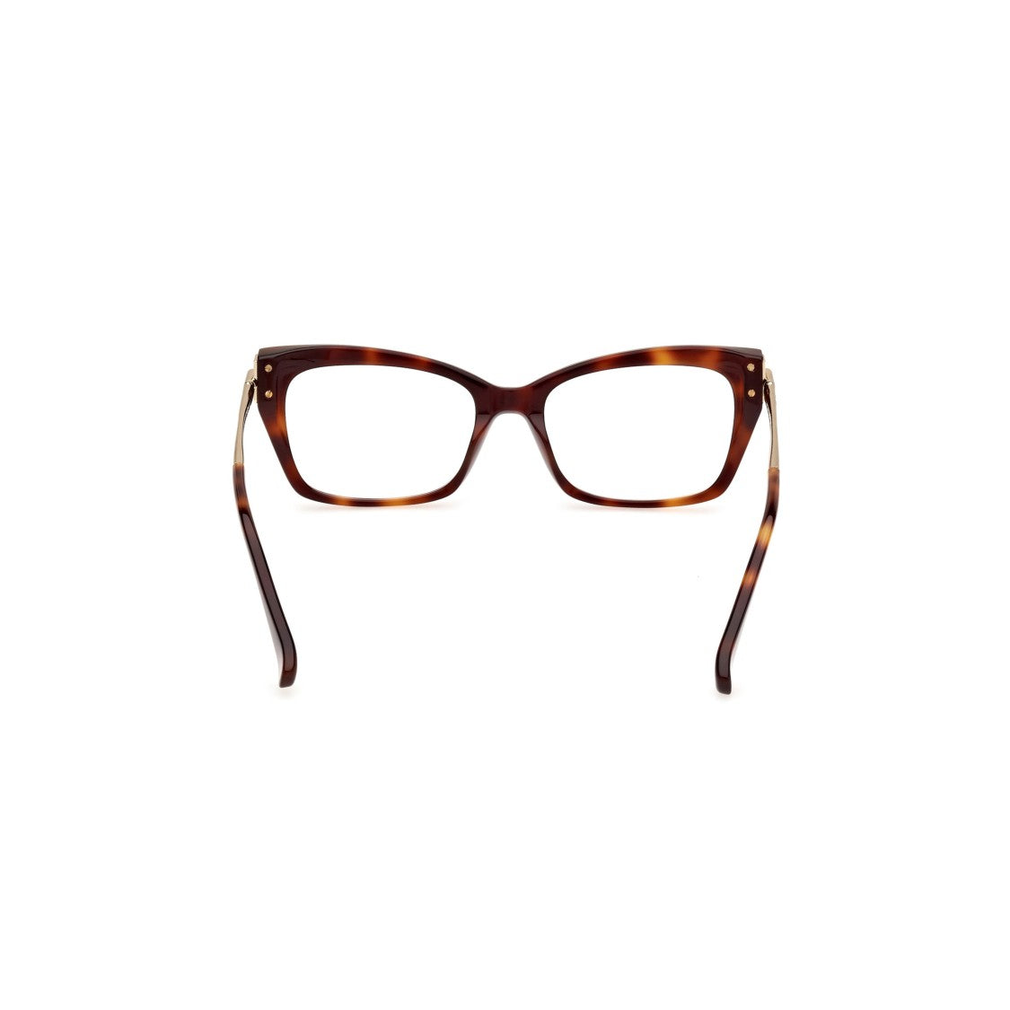 Max Mara Mm5137 53052 Tortoiseshell Rectangular Frame Eyeglasses