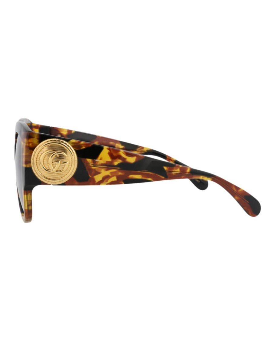 Gucci Square-Frame Recycled Acetate Sunglasses