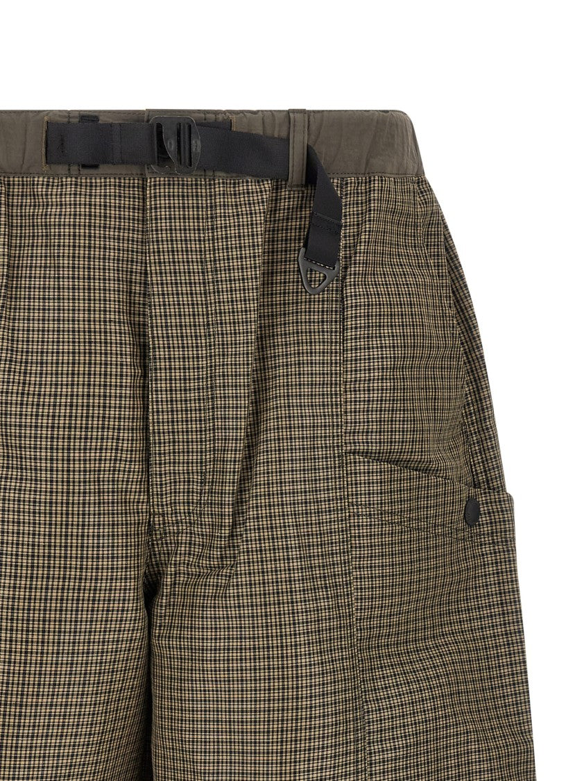 Comme Des Garçons Vichy Bermuda Shorts