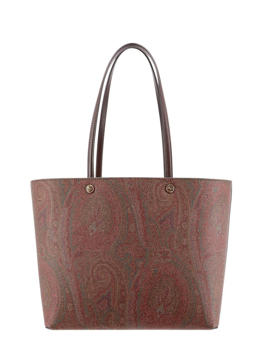 Etro Brown Tote Bag With Sturdy Handles