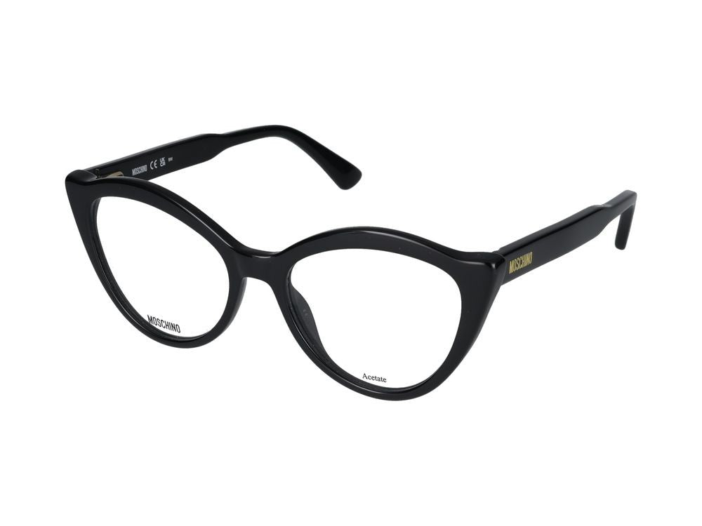 Moschino Eyeglasses Mos607 807 Black 53/17/140