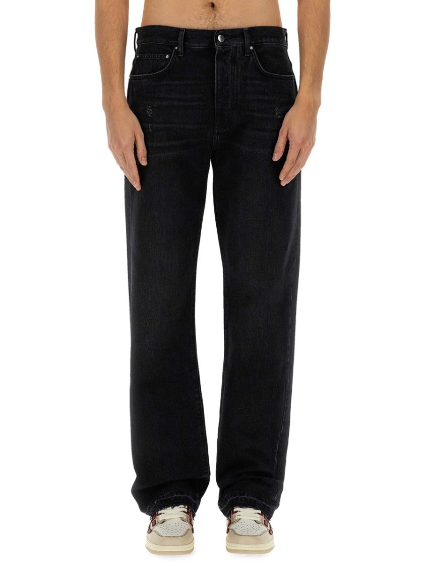 Amiri Classic Black Straight Leg Jeans