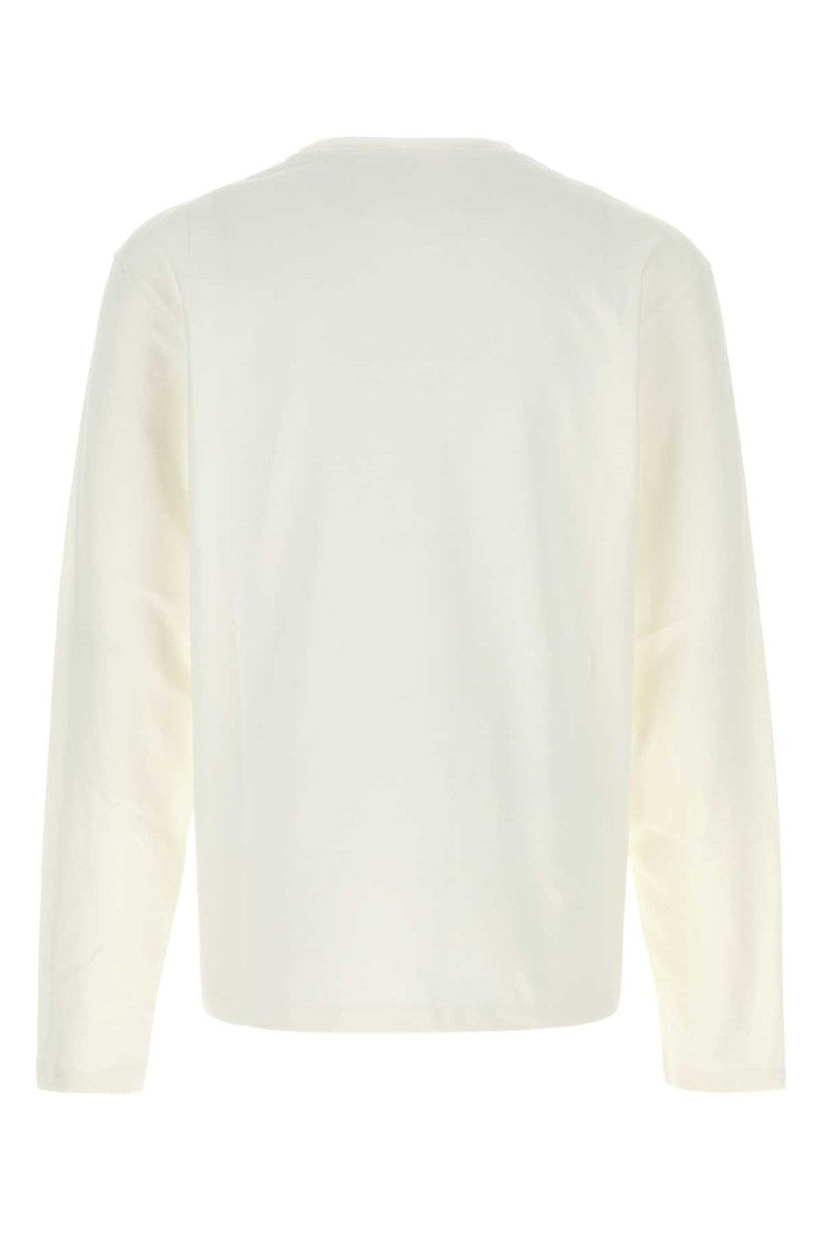 Jil Sander White Cotton T-Shirt