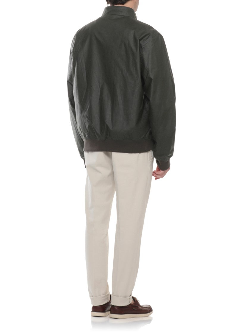 Barbour Green Lightweight Royston Cotton Jacket