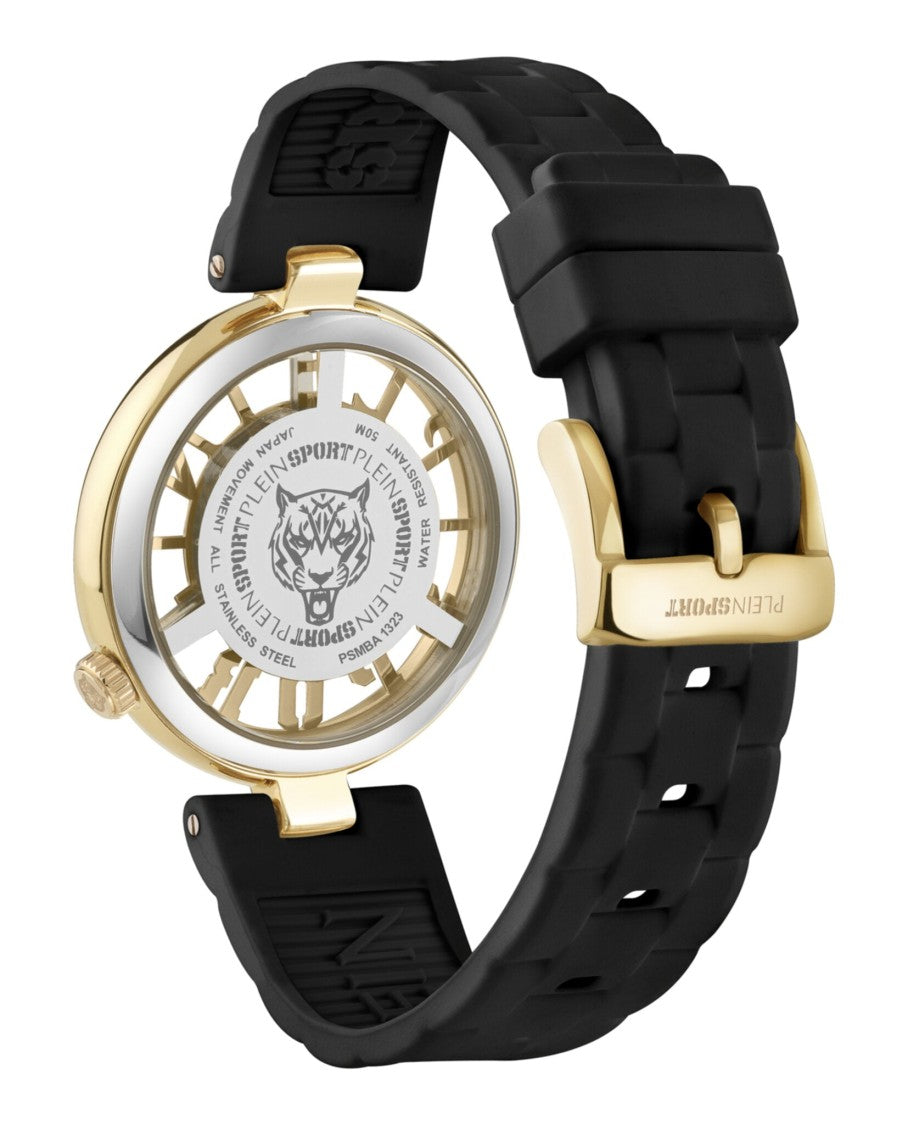 Plein Sport Tiger Luxe Silicone Watch