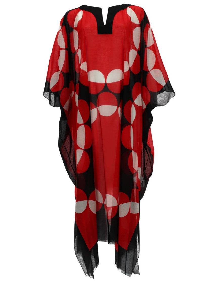 Dries Van Noten Cartland Cotton Geometric Print Jumpsuit