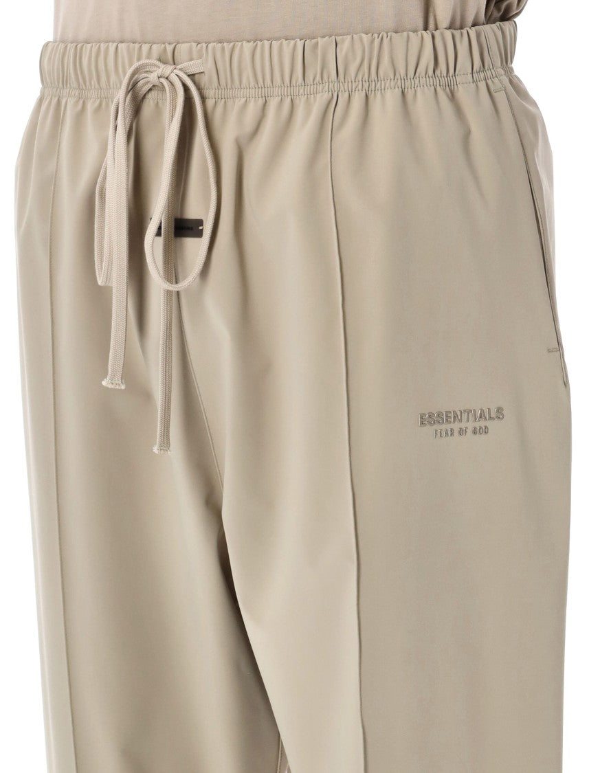 Fear Of God Relaxed Fit Nylon Track Pants With Drawstring And Logo