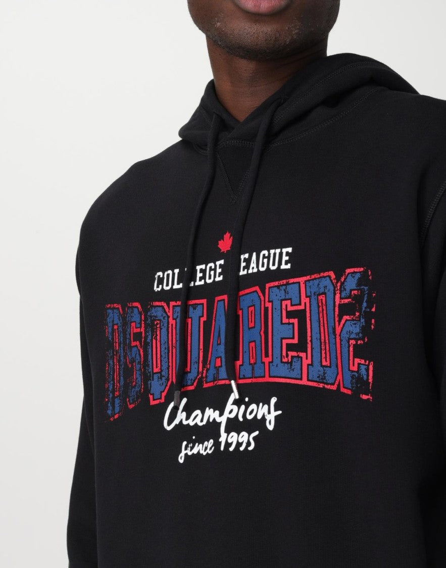 Dsquared2 College League Logo Cool Fit Hoodie