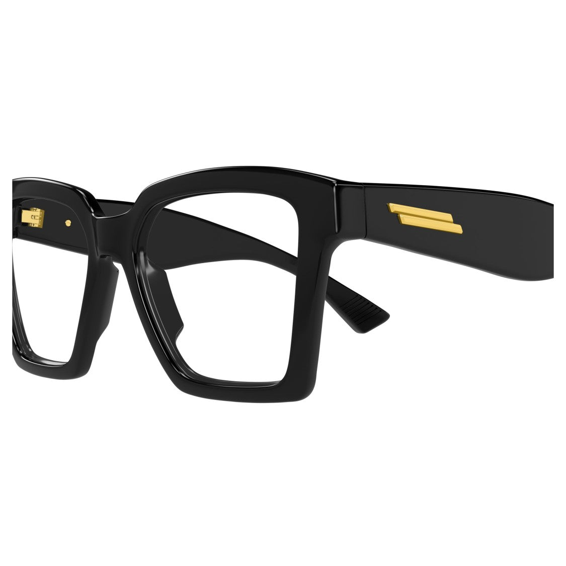 Bottega Veneta Bv1458o Oversized Square Eyeglasses In Recycled Acetate