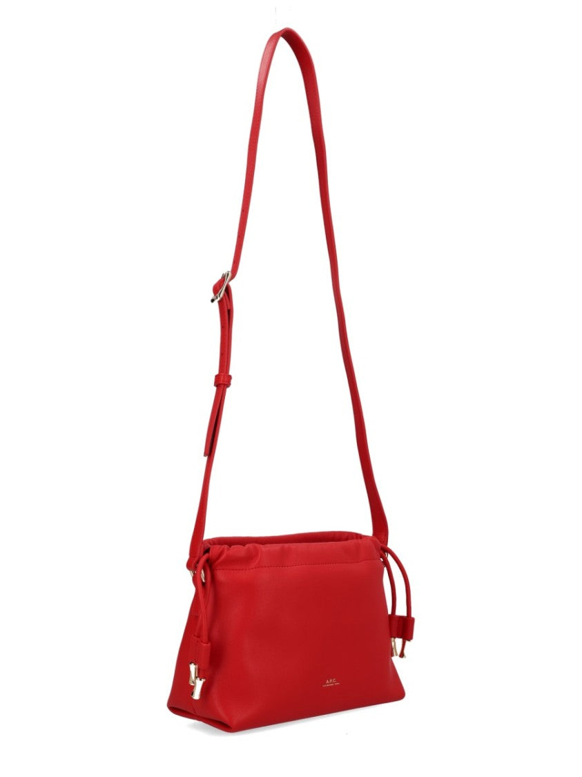 A.P.C. Ninon Mini Structured Side Drawstring Handbag