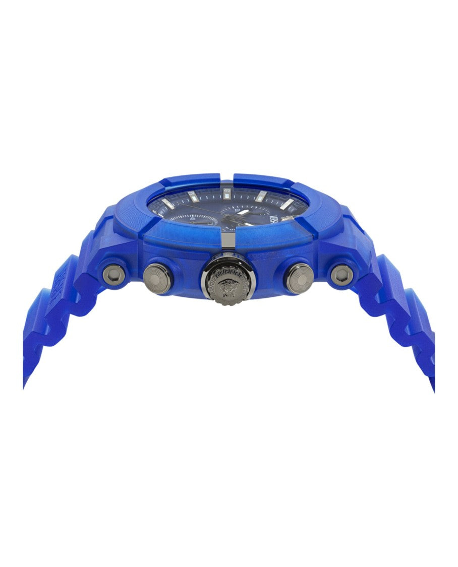 Versace Real Active Chrono Silicone Watch