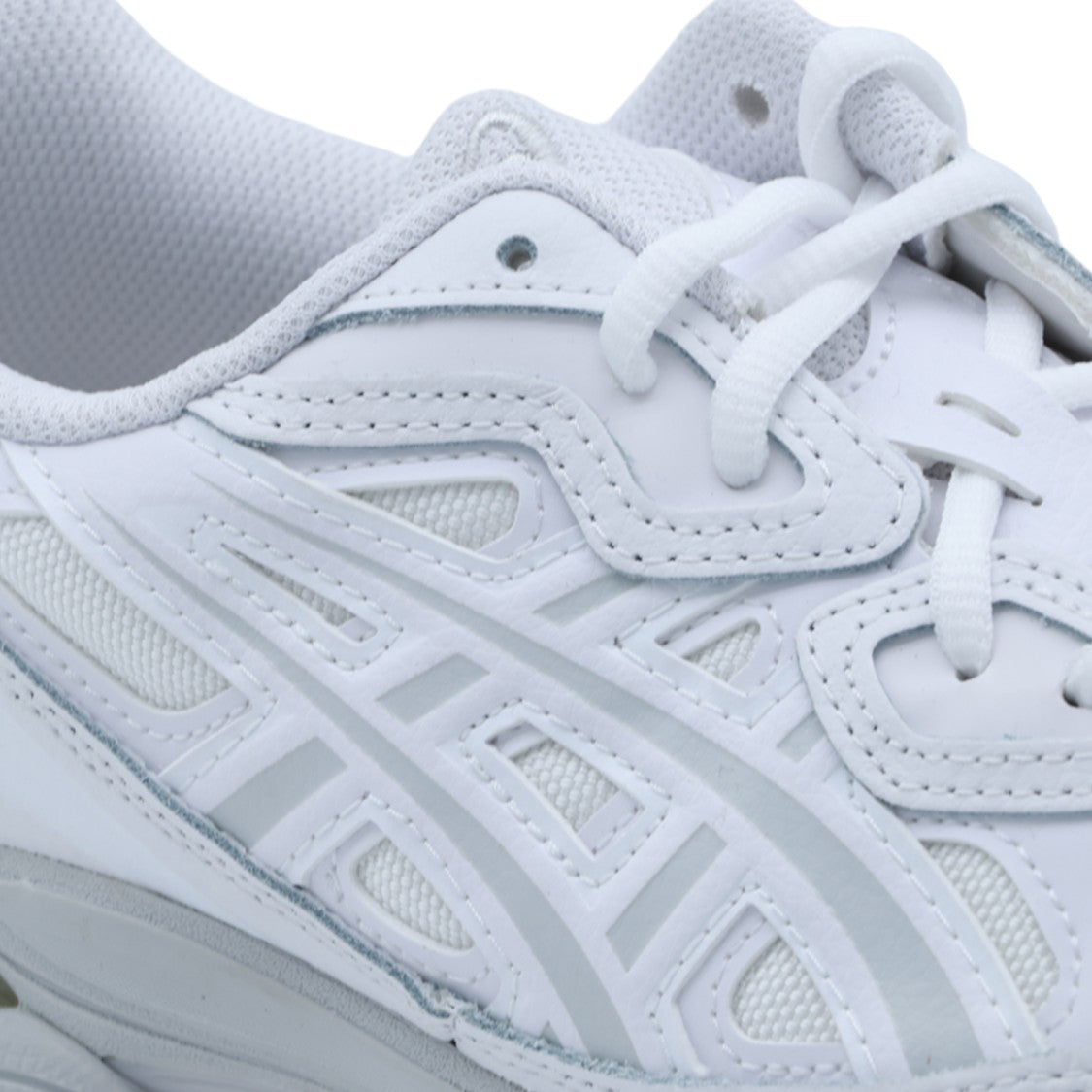 Asics Chunky Sole Sneakers With Breathable Mesh Overlays