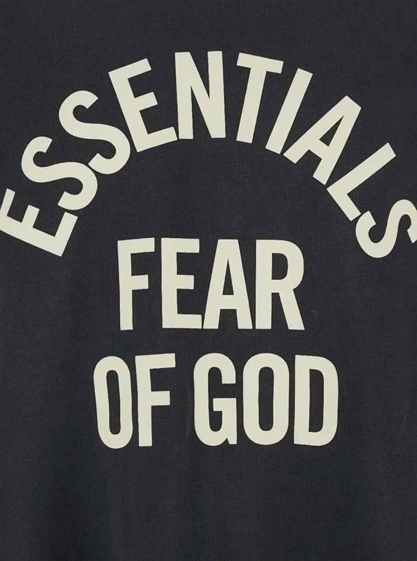 Fear Of God Boxy-Fit Cotton T-Shirt With Bold Arched Print