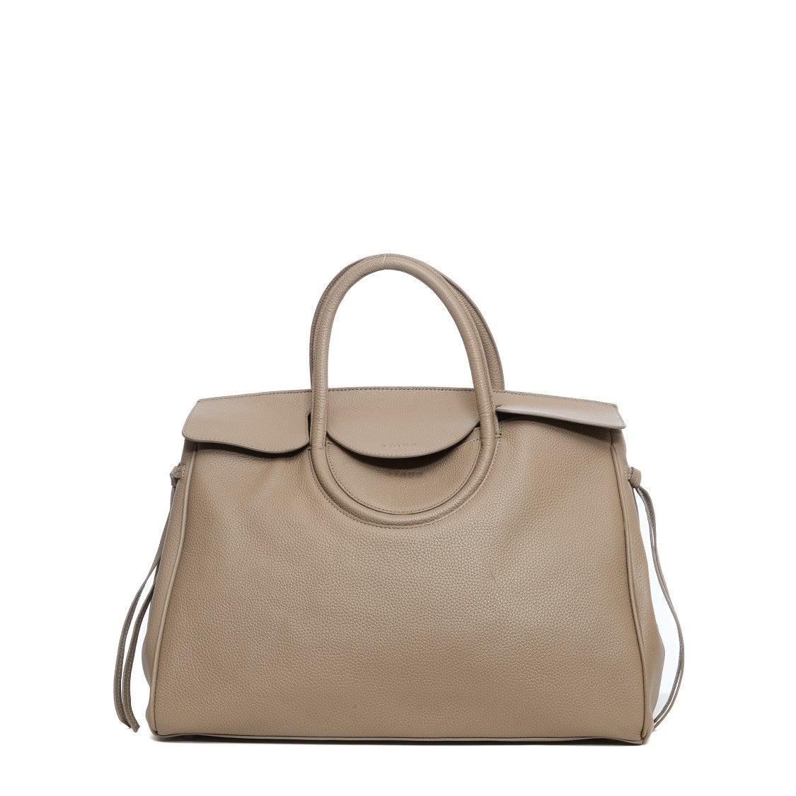 Staud Dune Leather Maude Carryall With Structured Silhouette