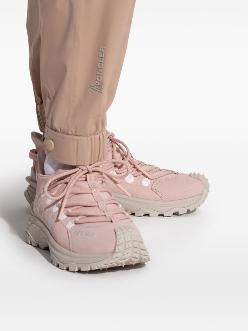 Moncler Sneakers With Chic Soft Pink Upper