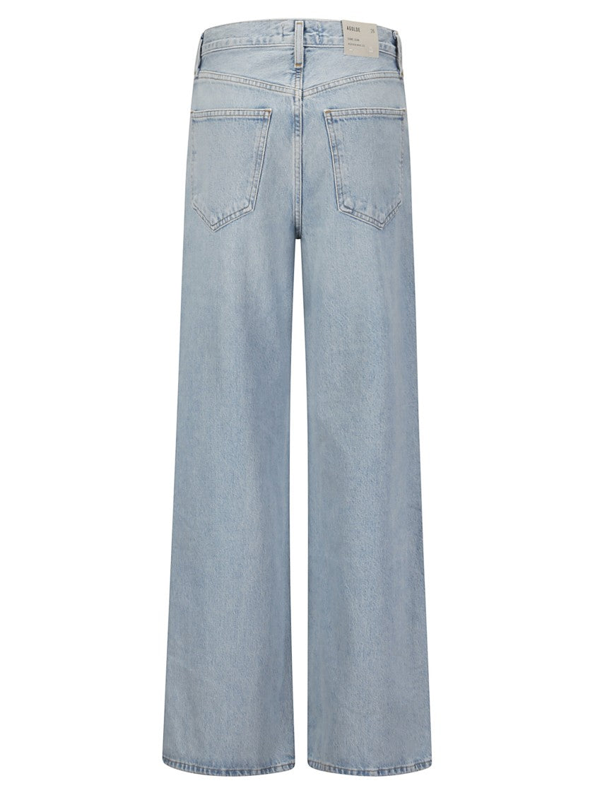 Agolde Jeans Dame Jean No Cuff In Conflict
