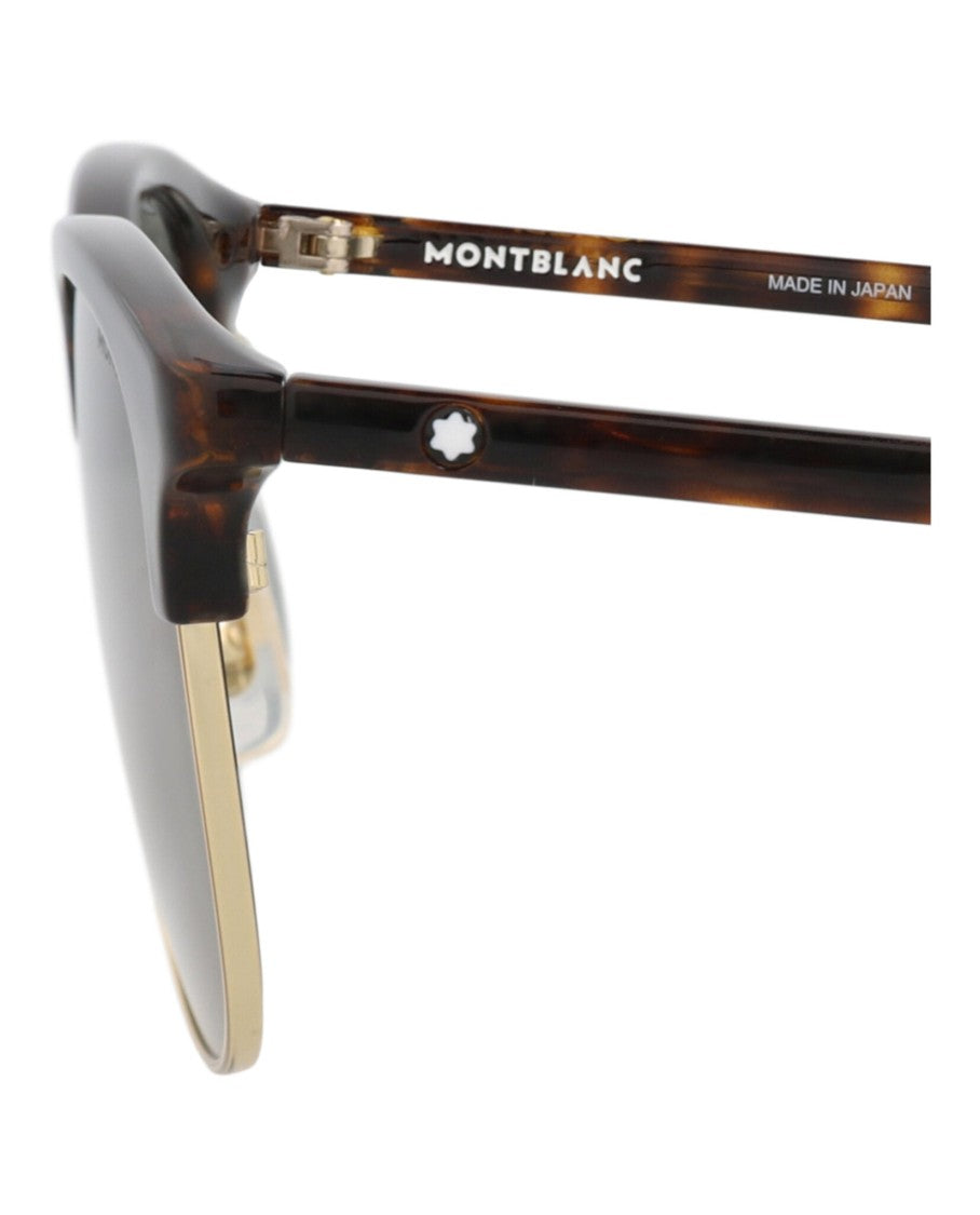 Montblanc Round-Frame Injection Sunglasses