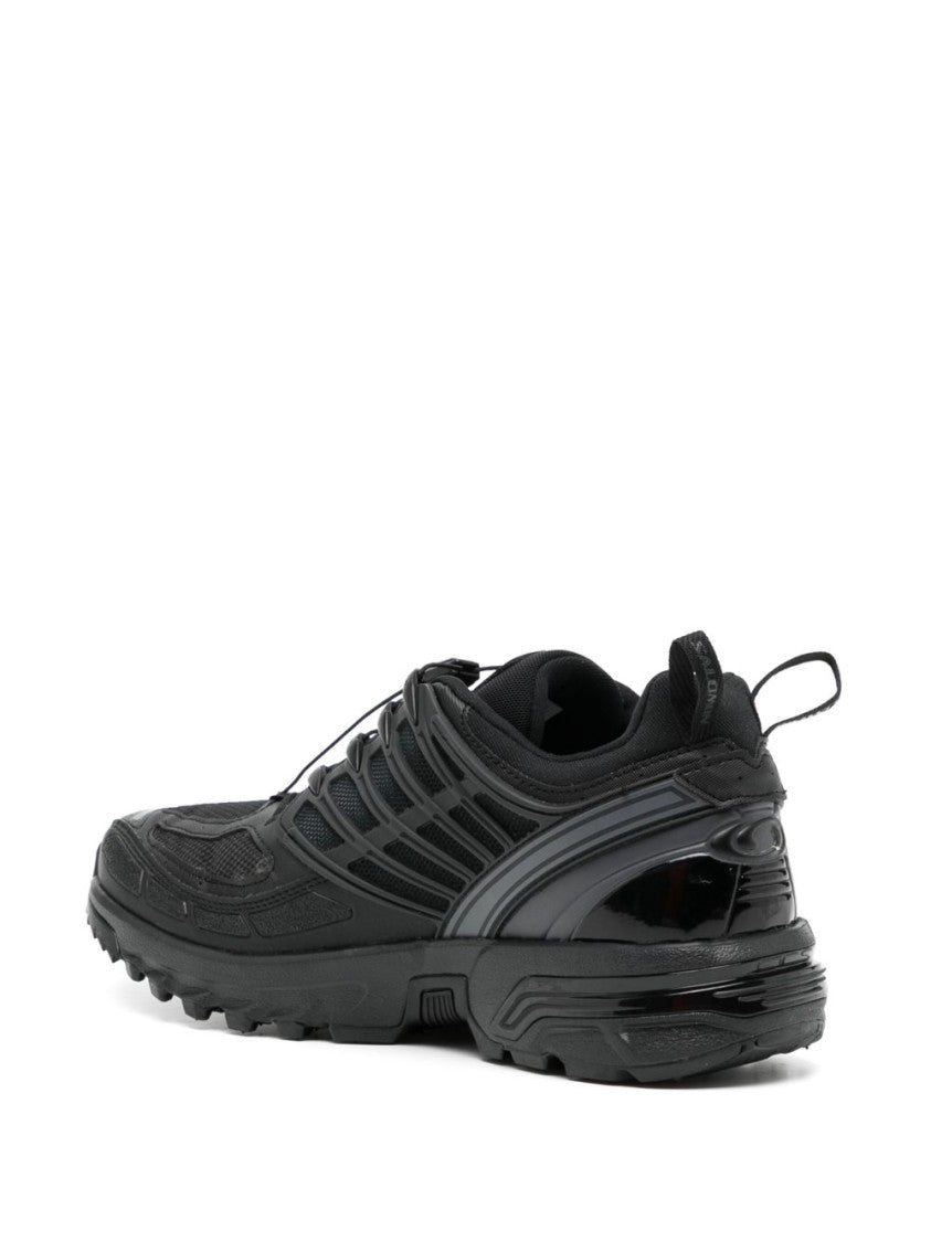 Salomon Gore-Tex® Black Sneakers With Padded Ankle Support And Toggle Fastening
