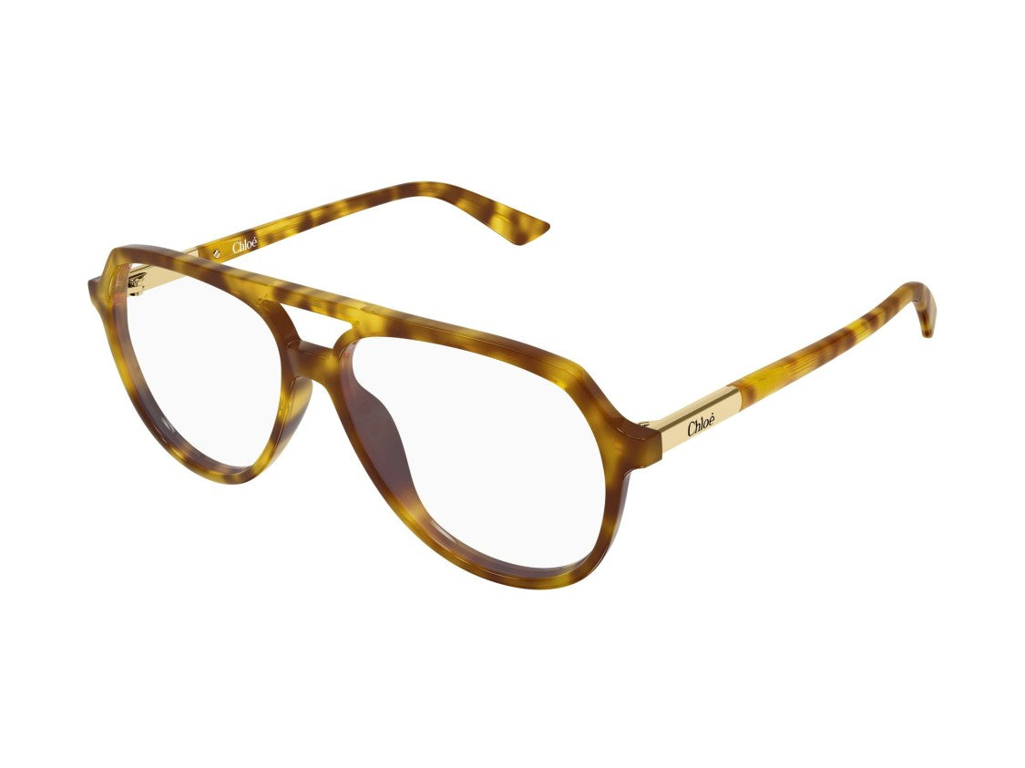 Chloé Tortoiseshell Ch0366o Aviator Acetate Sunglasses