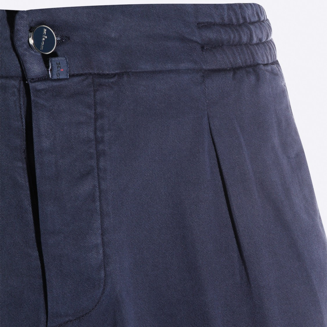 Kiton Tailored Deep Blue Trousers