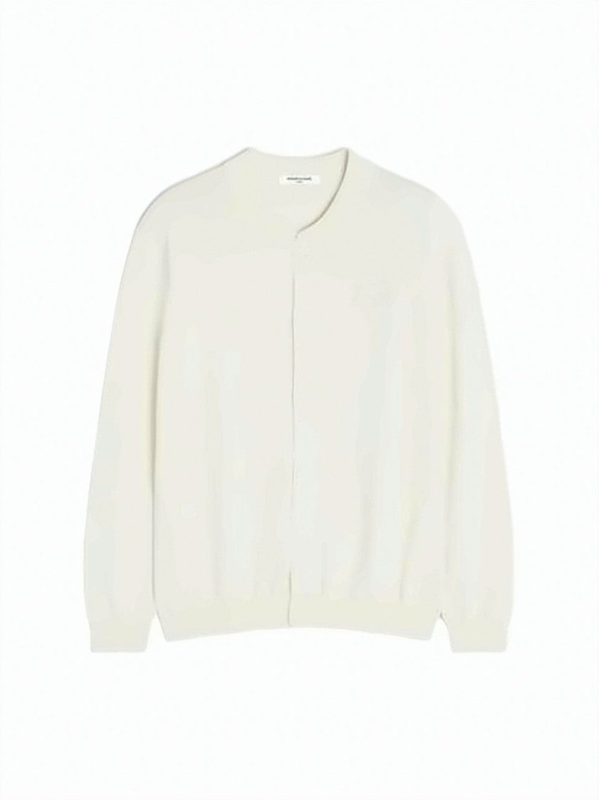 Maison Kitsuné Lightweight Collarless Jacket With Ribbed Cuffs