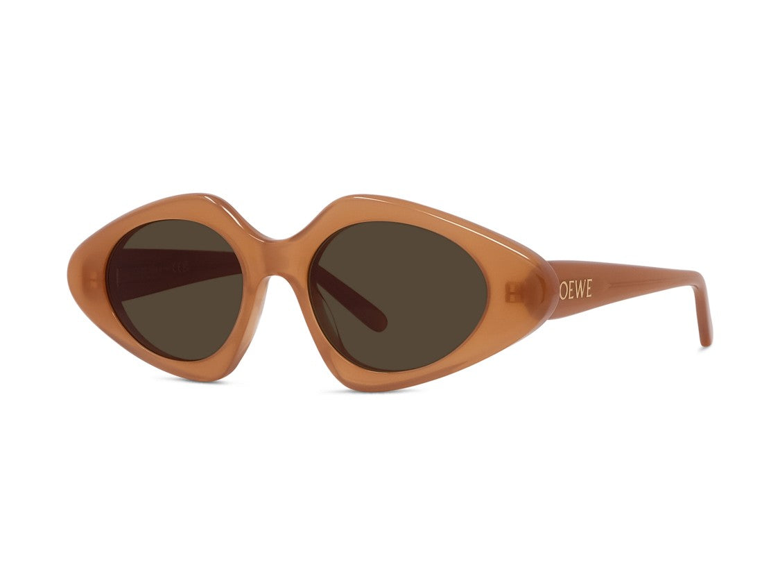 Loewe Glossy Lw40185i Oversized Cat-Eye Acetate Sunglasses