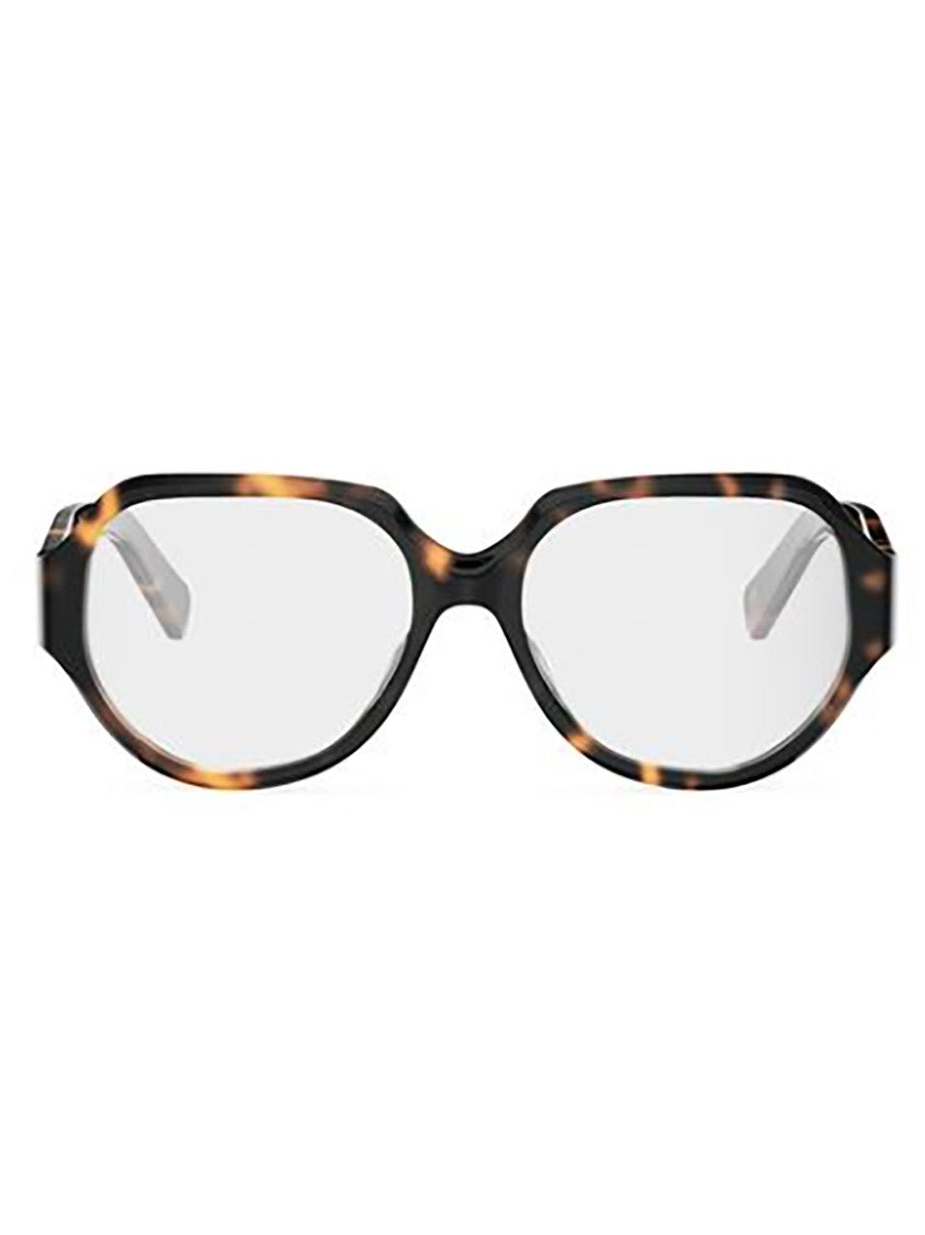 Celine Brown Cl50165i Oval Tortoiseshell Frames