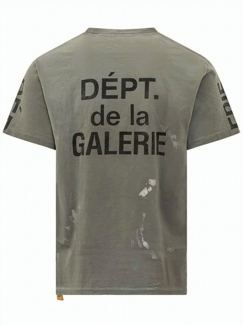 Gallery Dept. Relaxed Fit T-Shirt With Distressed Detailing