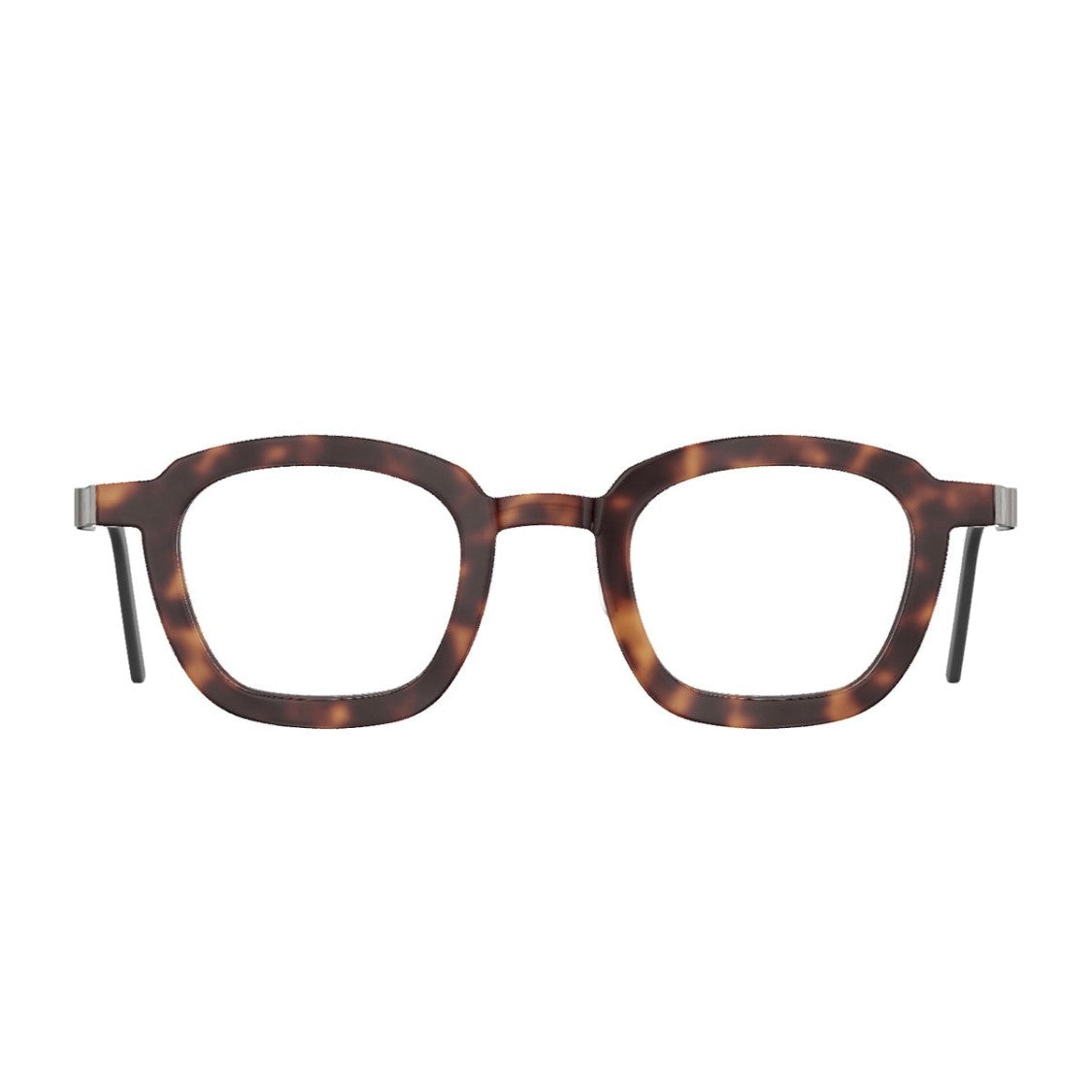 Lindberg Havana Acetanium Acetate Rectangular Sunglasses
