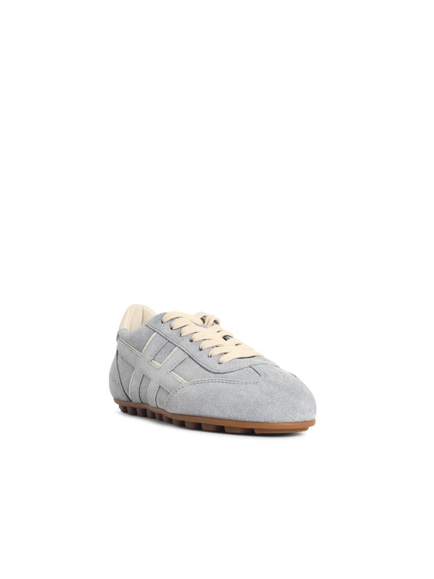 Hogan 'H693' Light Blue Suede Sneakers