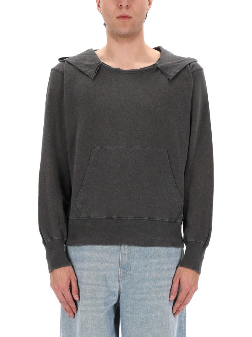 Our Legacy Neutrals Relic Faded Cotton-Linen Hoodie