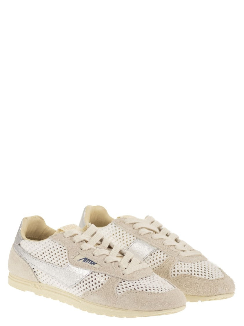 Autry Windspin - Suede And Mesh Trainers