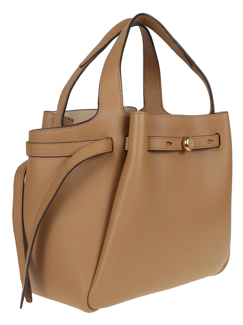 Tory Burch Romy Pebbled Satchel