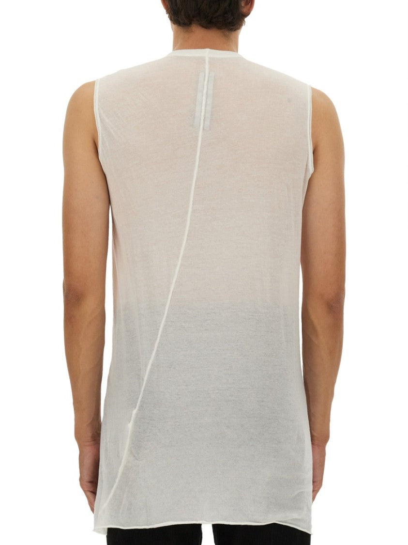 Rick Owens Sleeveless Top With Gradient Effect And Relaxed Fit