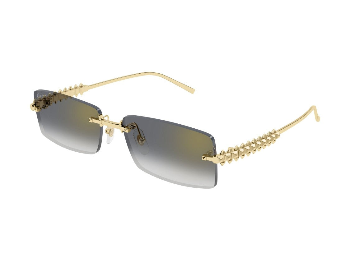 Cartier Ct0604s Rimless Square Sunglasses