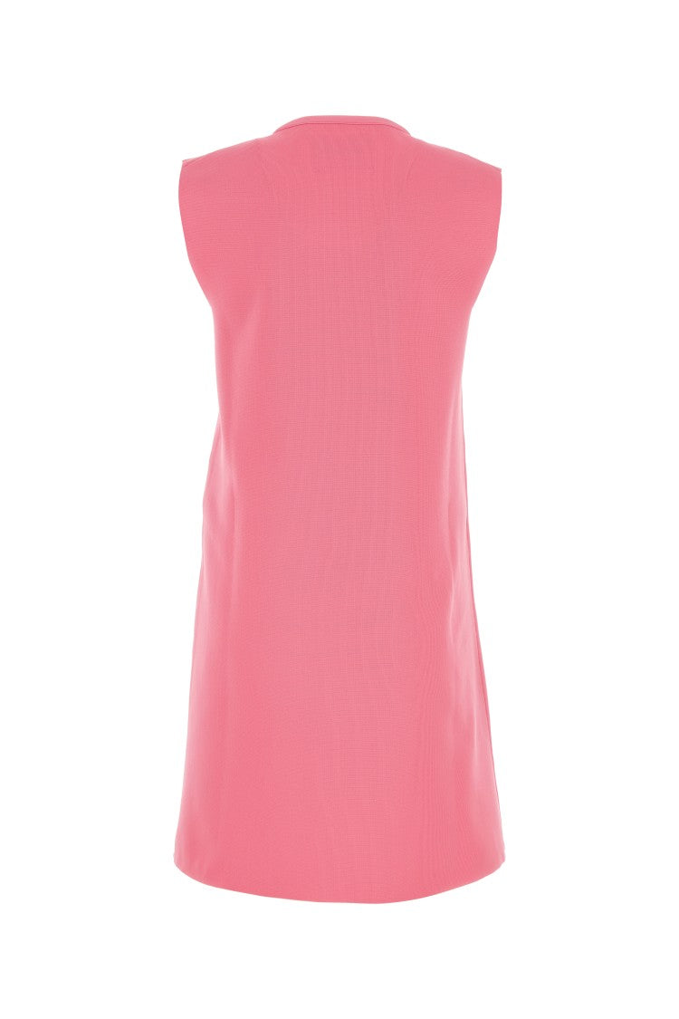 Jil Sander Sleeveless Mini Dress With Flared Hem