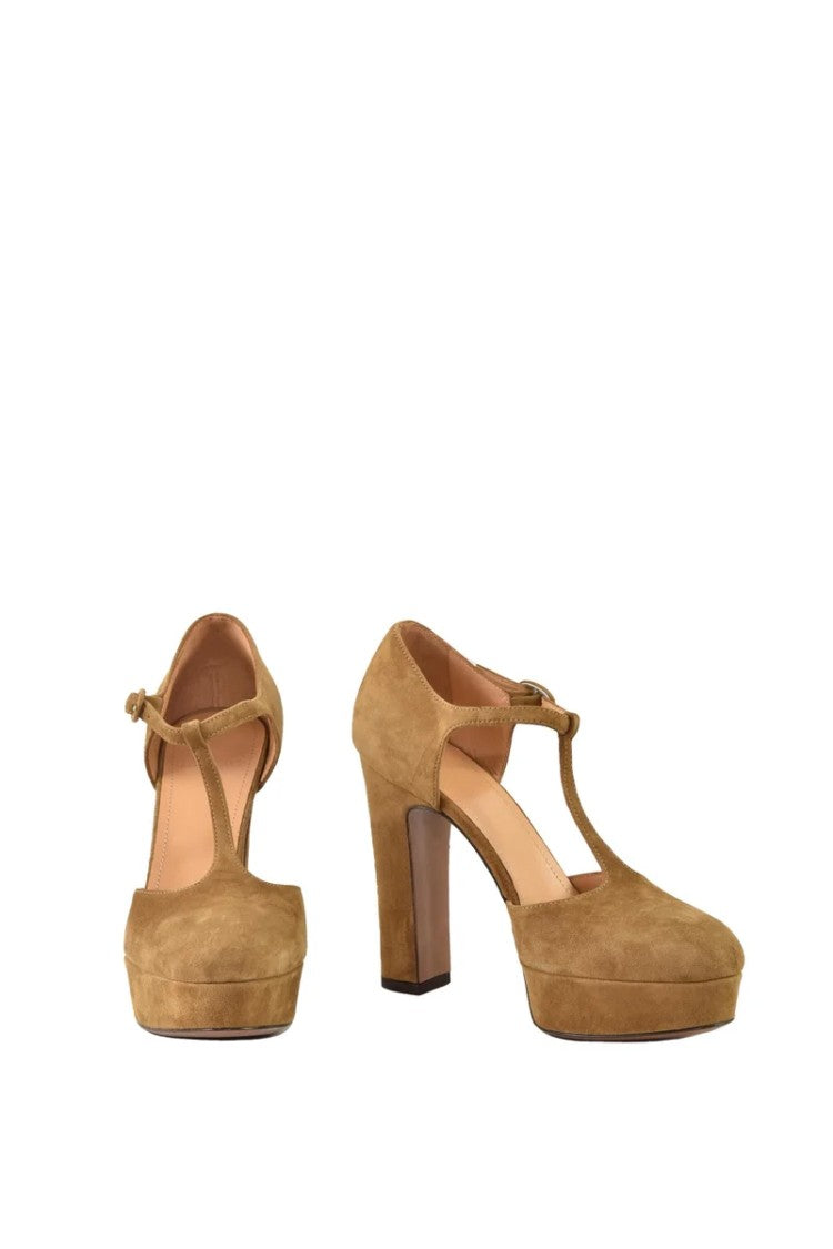 Relac Leather Shoes - Beige