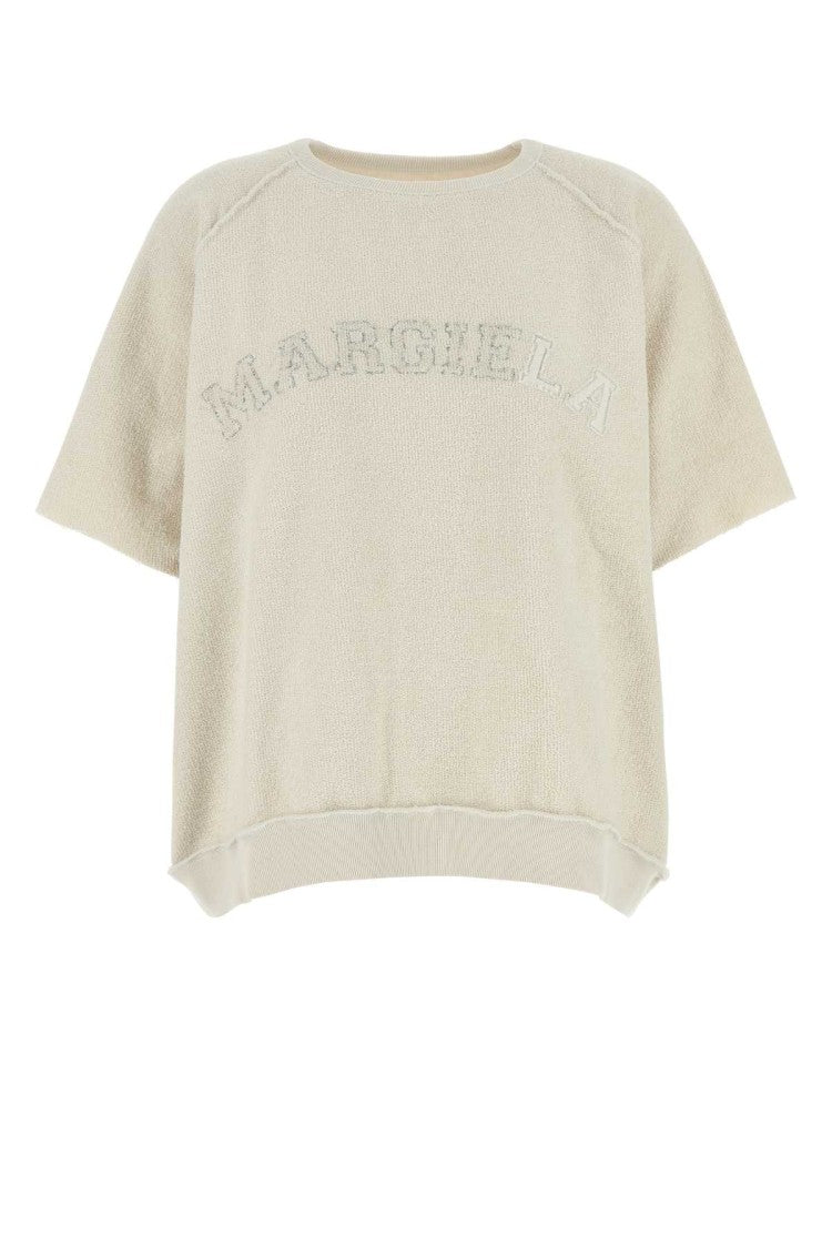 Maison Margiela Ivory Cotton Oversize T-Shirt
