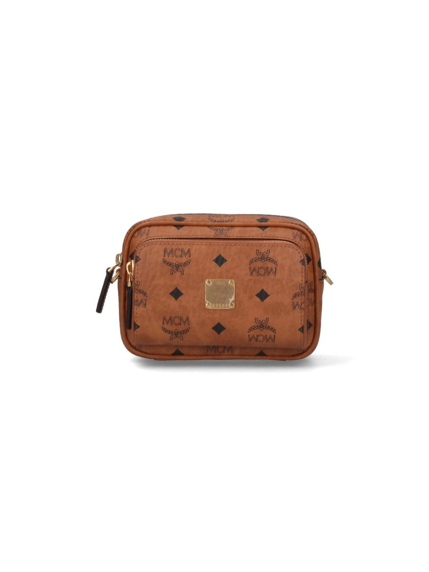 Mcm “Aren” Mini Crossbody Bag – Brown