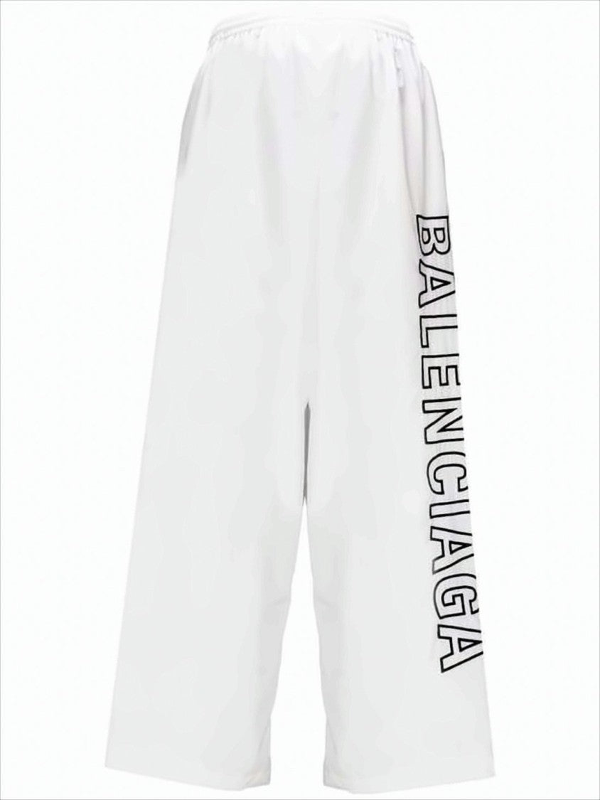 Balenciaga Wide-Leg Casual Pants