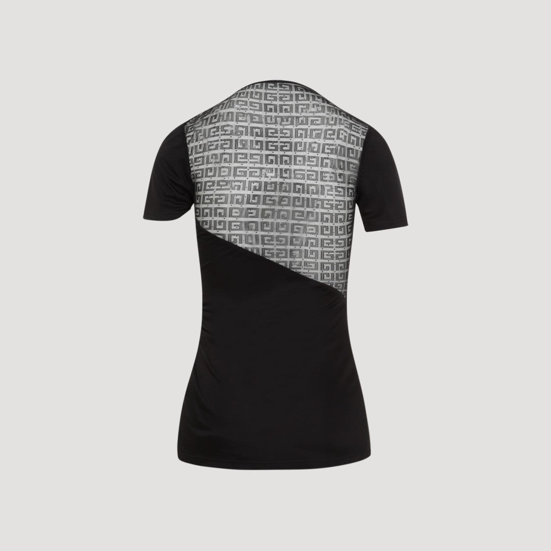 Givenchy Asymmetric V-Neck Shirt With Gathered Detailing
