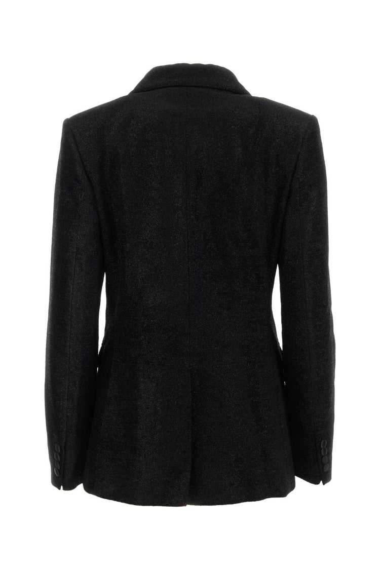 Etro Black Viscose Blend Blazer