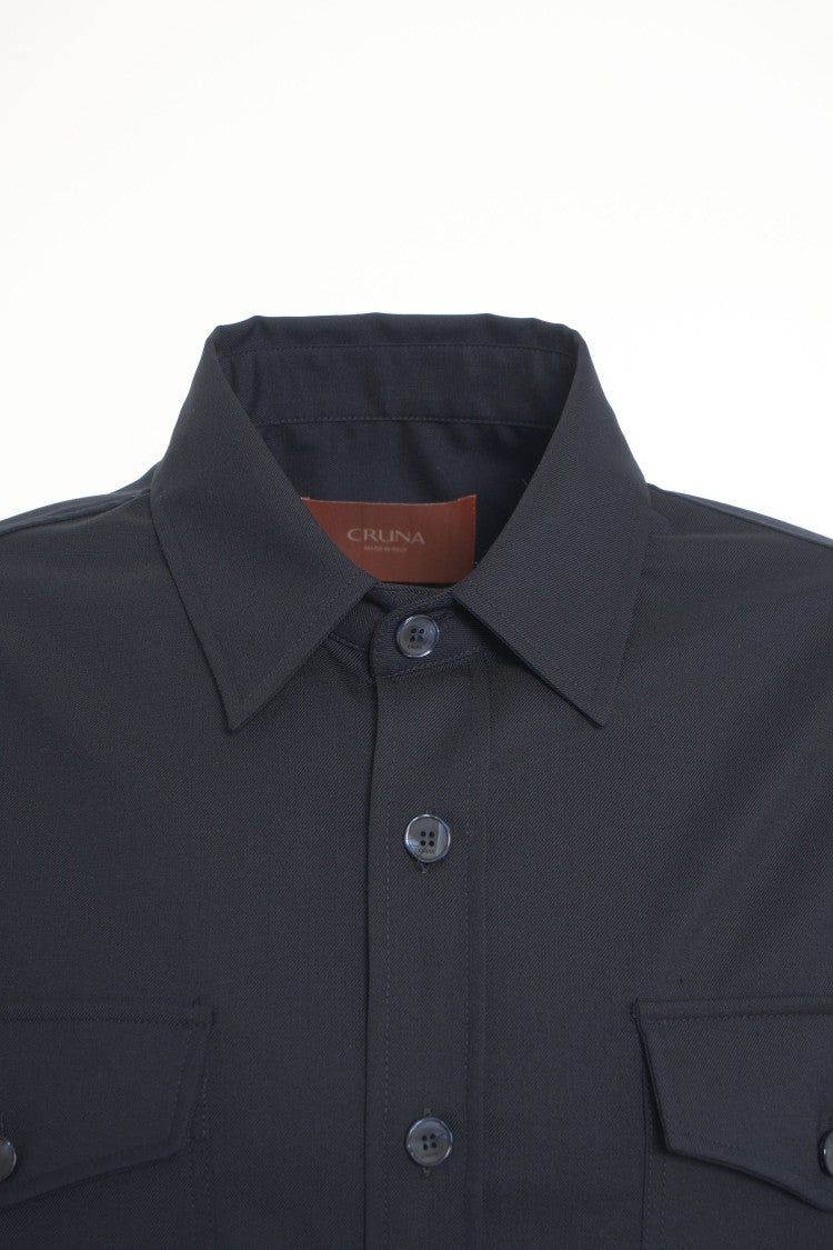 Cruna 'Osaka' Wool Blend Shirt