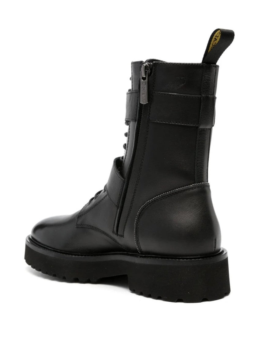 Doucal's Double Buckle Ankle Boot